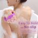 HIEERBUS Silicone Body Scrubber Gentle Exfoliating Body Scrubber in Shower Silicone Loofah with Easily Lather Bristles Long Lasting and More Hygienic Than Traditional Shower Loofah 1 Pack Purple - Buy Online on SooperMarket.com