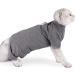 HEYWEAN Cat Recovery Suit After Surgery E-Collar Alternative Pet Medical Surgical Shirt Breathable Home Long Sleeve Cat Clothing L (Pack of 1) Grey - Buy Online on SooperMarket.com