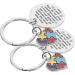 Toyvian 6 STK Key Pendants Keychain - Rustproof Steel Puzzle Jewelry Charm for Friendship & Awareness - Buy Online on SooperMarket.com