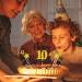 Happy 10th Birthday Cake Topper - Glittery 10 Years Party Decoration Black - Perfect for Cakes & Cupcakes! - Buy Online on SooperMarket.com