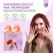 Saviland Acrylic Nail Kit for Beginners - 3 Colors Powder & Liquid Set with Nail Brush & Tools - DIY Nail Extension & Manicure Gift - 02 with Practice Fingers - Buy Online on SooperMarket.com