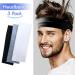 Sularpek Headband 3Pack Unisex Headbands for Women s Hair 7.5cm Stretchy Fabric Headband Breathable Hair Band for Sweat-Wicking Stretchy Head Band for Doing Workout Yoga Makeup Running - Buy Online on SooperMarket.com