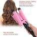 3 Barrel Curling Iron Wand Adjustable Hair Curler Waver Crimper 110V 240V Fast Heating Easy Temperature Adjustment Hair Styling Suitable for Wavy Hairstyles (32mm) - Buy Online on SooperMarket.com