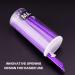 Surplex 400pcs Micro Applicator Brushes - Purple | Ideal for Makeup, Nail Art, and Painting - Buy Online on SooperMarket.com