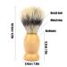 Premium Shaving Soap Bowl & Brush Set | Men's Face Grooming Tool Kit - International Shipping - Buy Online on SooperMarket.com