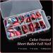 500pcs Coffin Nails - Acrylic False Nail Tips for Salons & DIY - 10 Sizes Ballerina Style - Buy Online on SooperMarket.com