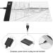 Flip Book Kit with Light Pad - A5 LED Board & 320 Sheets for Drawing, Tracing, Sketching - Flip Books Paper with Holes & Binding Screws - Buy Online on SooperMarket.com