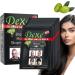 Black Hair Dye Shampoo Upgraded MQUPIN Hair Shampoo Instant Hair Dye for Men Women Black Natural Ingredients Simple to Use Hair Dye Permanent(10 PCS) Black-1