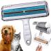 Boumour animal hair remover lint roll animal hair animal hair tool hair removal of pets carpets sofa bed self -cleaner remove to cat hair & dog hair.