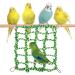 Bohue 2Pcs Colorful Woven Climbing Net Pet Hammock Netting Toy Hanging Hammock Net with 4 Hooks Small Animal Supplies Rope Ladder for Parrot Bird Hamster Squirrel - Buy Online on SooperMarket.com