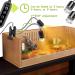 IOOTSEA Reptile Aquarium Heat Lamp 50W, Double Head UVA UVB Bulbs, Adjustable Holder for Turtle Lizard Snake - Pet Heating Light - Buy Online on SooperMarket.com