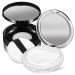 Mikinona 2pcs Powder Dispenser Plastic Travel Powder Containers Powder Container