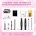 Modelones Poly Nail Gel Kit 8 Colors with 48W LED Nail Lamp - Professional Starter Manicure Kit with Complete Poly Nail Art Tools - Nail Extension Gel Set with Rhinestone, Glitters, Sequins - Perfect Gift for Women - Buy Online on SooperMarket.com