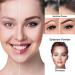 Dark Brown Eyebrow Stamp Stencil Kit - 10 Styles with 2 Brushes | Reusable Eyebrow Stencils - Buy Online on SooperMarket.com