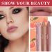 Fusang 3Pcs Nude Matte Lipstick Set - Long Lasting & Nourishing Lipgloss Set | Waterproof Velvet Lip Gloss Set | Crayon Matte Lip Stain for Women - Buy Online on SooperMarket.com