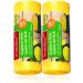 Profissimo Drawstring Bin Liners - Fresh Citrus Scent 30 Liters 40 Pieces - 2 Pack for Home Office & Bathroom - Buy Online on SooperMarket.com