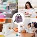 WITSTEP Sewing Machine Case Portable Travel Tote Bag for Singer/KPCB Mini Machine & Accessories in Purple with Adjustable Strap & Pockets - Buy Online on SooperMarket.com