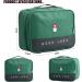 Large Capacity Waterproof Medicine Bag - Portable First Aid & Emergency Travel Pharmacy Bag (Green) - Ideal for Home Office & Travel - Buy Online on SooperMarket.com