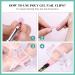 Morovan Poly Gel Nail Kit with 48W LED Lamp and Glitter Prep - Extension Gel, Primer, & Nail Art Supplies - Buy Online on SooperMarket.com