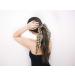 Satin and Chiffon Detachable Hair Scarf Scrunchies 10 Pcs - Ribbon Bowknot Ponytail Accessories for Women and Girls - Floral and Leopard Print - Buy Online on SooperMarket.com