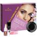 AYASAL Eyelash and Eyebrow Coloring Kit  Professional Semi-Permanent Eyelash & Eyebrow 2-in-1 Color Kit  Lasting for 6 Weeks  Suitable for Salon & Home Use(Black)