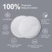 SHINO Round Cotton Makeup Remover Pads - 100% Chemical Free & Hypoallergenic Face Pads for Sensitive Skin - 100 Count - Buy Online on SooperMarket.com