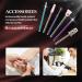 Belle 35000RPM Professional Electric Nail Drill Machine - Rechargeable Cordless Manicure Pedicure Tool with 6 Bits, 25 Sanding Bands, and Case - Black - Buy Online on SooperMarket.com