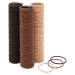 240-Pack Elastic Hair Ties Stretchable No Metal Hairband Ponytail Holders for Men Women and Girls Durable Hair Styling Accessories for Home Beauty Salon and Barber Shop (Neutral Colors)