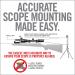 Real Avid Scope Leveling Kit - Complete Rifle Scope Mounting & Alignment System - Buy Online on SooperMarket.com