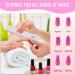 Professional 80/80 Grit Nail Files - Double Sided Emery Board for Acrylic and Gel Nails - Coarse Nail File for Home and Salon Use - 50pcs - Buy Online on SooperMarket.com