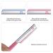 10-Piece Eyebrow Razor Set for Women - Facial Shaver & Brow Shaper Trimmer Dermaplaner Tool with Cover in Pink & Blue - Buy Online on SooperMarket.com