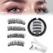 Lumentes Magnetic Eyelashes Lumentes Magnetic Lashes Magnetic Eyelashes Without Eyeliner Reusable Magnetic Eyelashes with Applicator No Glue or Liner Needed (Color : KS01-4)
