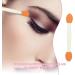 MUSISALY 100pcs Double Ended Eyeshadow Brush Eyeshadow Brush Sponge Double-sides Eye Brush Green Emulsion - Buy Online on SooperMarket.com