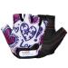 KIDDIMOTO Children's Cycling Gloves Fingerless for Boys and Girls/Bicycle Gloves/Bike Children's Gloves - Love - S (2-5y)