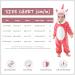 COOKY.D Unisex Winter Animal Hooded Baby Romper 12-18 Months - Red - Buy Online on SooperMarket.com