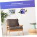 ABOOFAN 1pc Decorative Fish Wall Hanging Ornament Metal Fish Wall Art Wall Hanging Decoration The Fence Iron Purple 26x16.3cm - Buy Online on SooperMarket.com