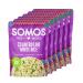 SOMOS Cilantro Lime White Rice 8.8 oz Pouch (Pack of 6) Gluten Free Non-GMO Plant Based Vegan Microwavable Meals Ready to Eat