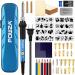 72Pcs Wood Burning Kit for Beginners, Adjustable Professional Wood Burner Pen Tool and Accessories, woodburning Embossing Carving