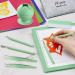 iVyne (8pcs) Premium Vinyl Weeding Tool Kit & Weeding Scrap Collector Soft Grip Tools with Berry  Weeder  Tweezers  Picker Or Hook  and Scraper Set for Silhouette Cameos & Cricut - Green Green 8pcs - Buy Online on SooperMarket.com