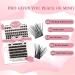 168 Pcs Mixed Cluster Lashes DIY Eyelash Extensions - First Glance+Adore D-Mix | Super Thin Band, Soft & Easy to Wear - Individual Lashes 10-16mm - Buy Online on SooperMarket.com