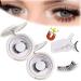 KraftyMagnetic Eyelashes KraftyMagnetic Eyelashes With Applicator Premium Magnetic Eyelashes Easy Quick Safe Kraftyco Magnetic Lashes No Glue Natural Simple Fuller Natural Look (simple-2pcs)