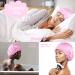 4PCS Silk Bonnet Set for Black Women - Satin Bonnets for Sleeping, Silk Sleep Cap for Curly Hair - Buy Online on SooperMarket.com
