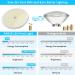 Buy Lylmle 35W RGB LED Pool Lights - Dimmable Waterproof Remote Control 2-Pack | Ultra-Bright PAR56 Pool Headlights for International Shipping - Buy Online on SooperMarket.com