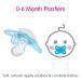 MAM Variety Pack Baby Pacifier | Promotes Healthy Oral Development | 0-6 Months | Unisex | 3 Types | 3 Count - Buy Online on SooperMarket.com