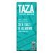 Taza Chocolate Organic Amaze Bar 80% Dark - Sea Salt Almond - Vegan - 2.5 oz (10 Count) - Buy Online on SooperMarket.com