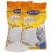 Lyra PET 30 liters White CAT cat litter |With baby powder fragrance |Fine lump litter |350% suction power |Natural product from Bentonite |Stark clumping |Clean apartment |Neutralized smells |Jam