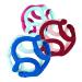 OgoBolli Gummi Teething Ring Sensory Ball Toy for Babies & Toddlers - Non-Toxic Silicone - Blue Blueberry - 6+ Months - Buy Online on SooperMarket.com