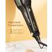 Wavytalk Wet to Straight Titanium Flat Iron - 1.7 Inch Professional Straightener with Dual Voltage & 50% More Protection - Black - Buy Online on SooperMarket.com