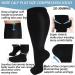 SIOAUIRT Plus Size Compression Socks | 20-30 mmHg Wide Calf Stockings | Best Support for Circulation | Running XX-Large - 3 Pack - Buy Online on SooperMarket.com