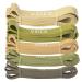 VEICK Resistance Bands, Pull Up Assistance Bands, Workout Exercise Bands, Long Resistance Bands Set for Men and Women, Elastic Bands for Stretch, Power Weighted Gyms at Home Fitness Equipment Green set of 5